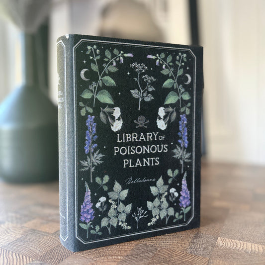 LIBRARY OF POISONOUS PLANTS BOOKISH STORAGE BOX