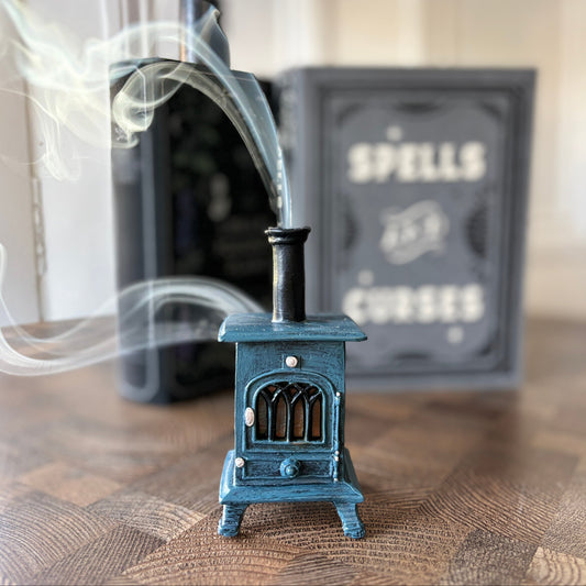 WITCHES STOVE INCENSE CONE BURNER
