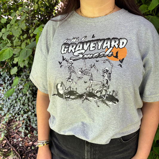 GRAVEYARD SMASH PRINTED T-SHIRT/ SWEATSHIRT