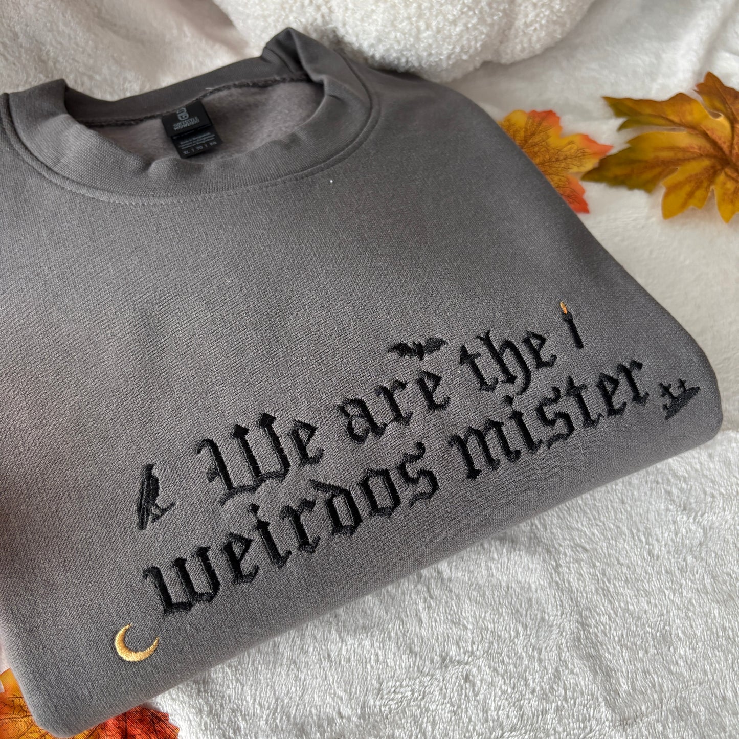 WE ARE THE WEIRDOS MISTER EMBROIDERED SWEATSHIRT