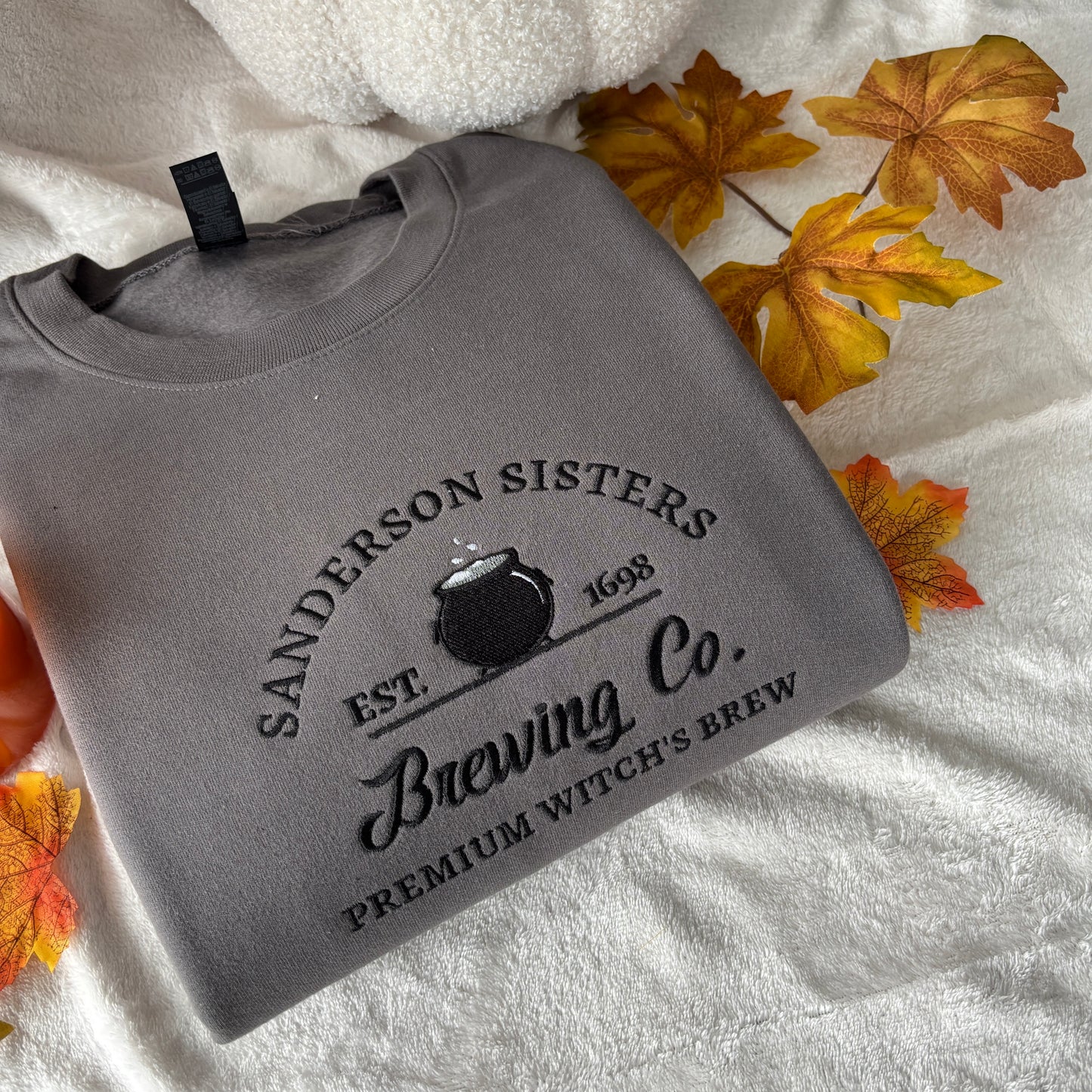 SANDERSON BREWING CO EMBROIDERED SWEATSHIRT