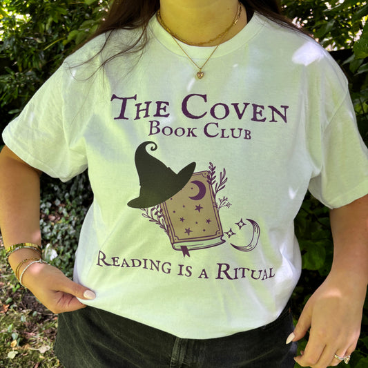 THE COVEN BOOKCLUB PRINTED T-SHIRT/ SWEATSHIRT
