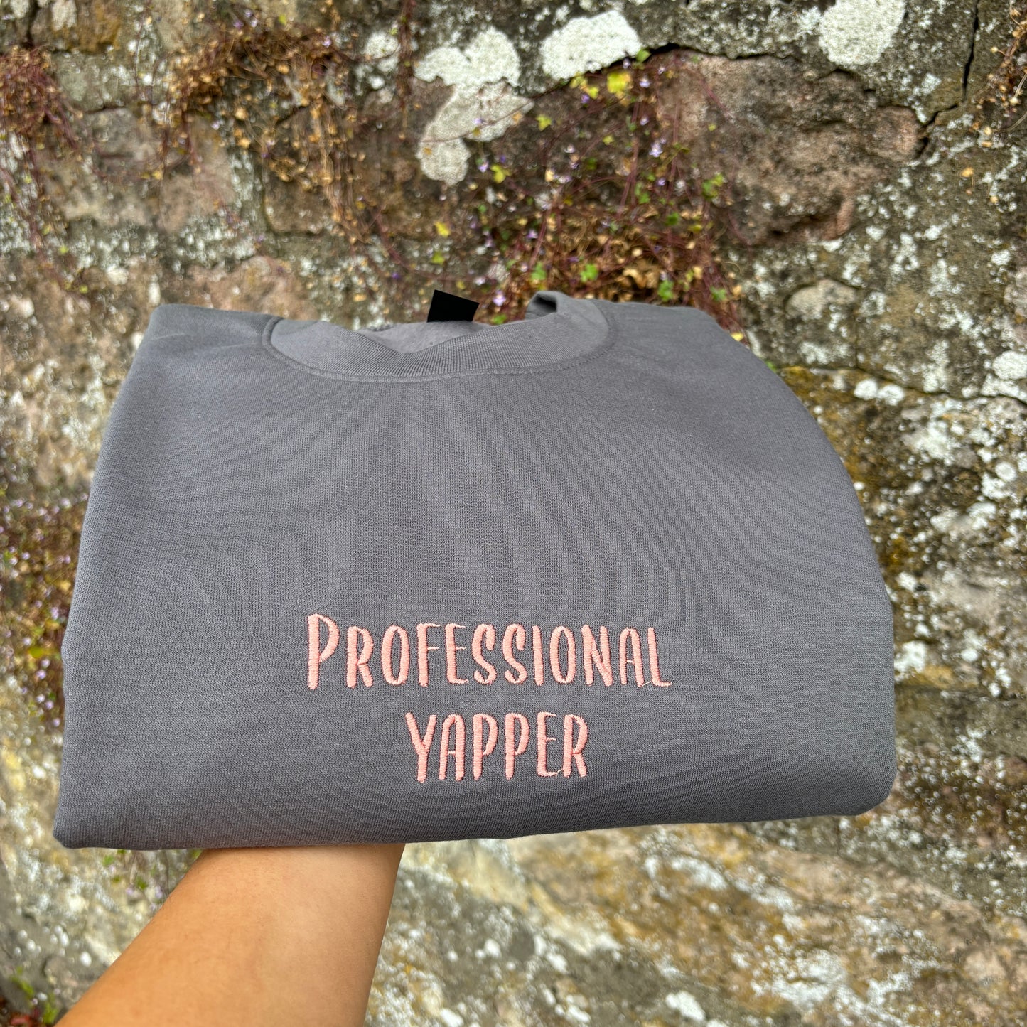 PROFESSIONAL YAPPER EMBROIDERED SWEATSHIRT