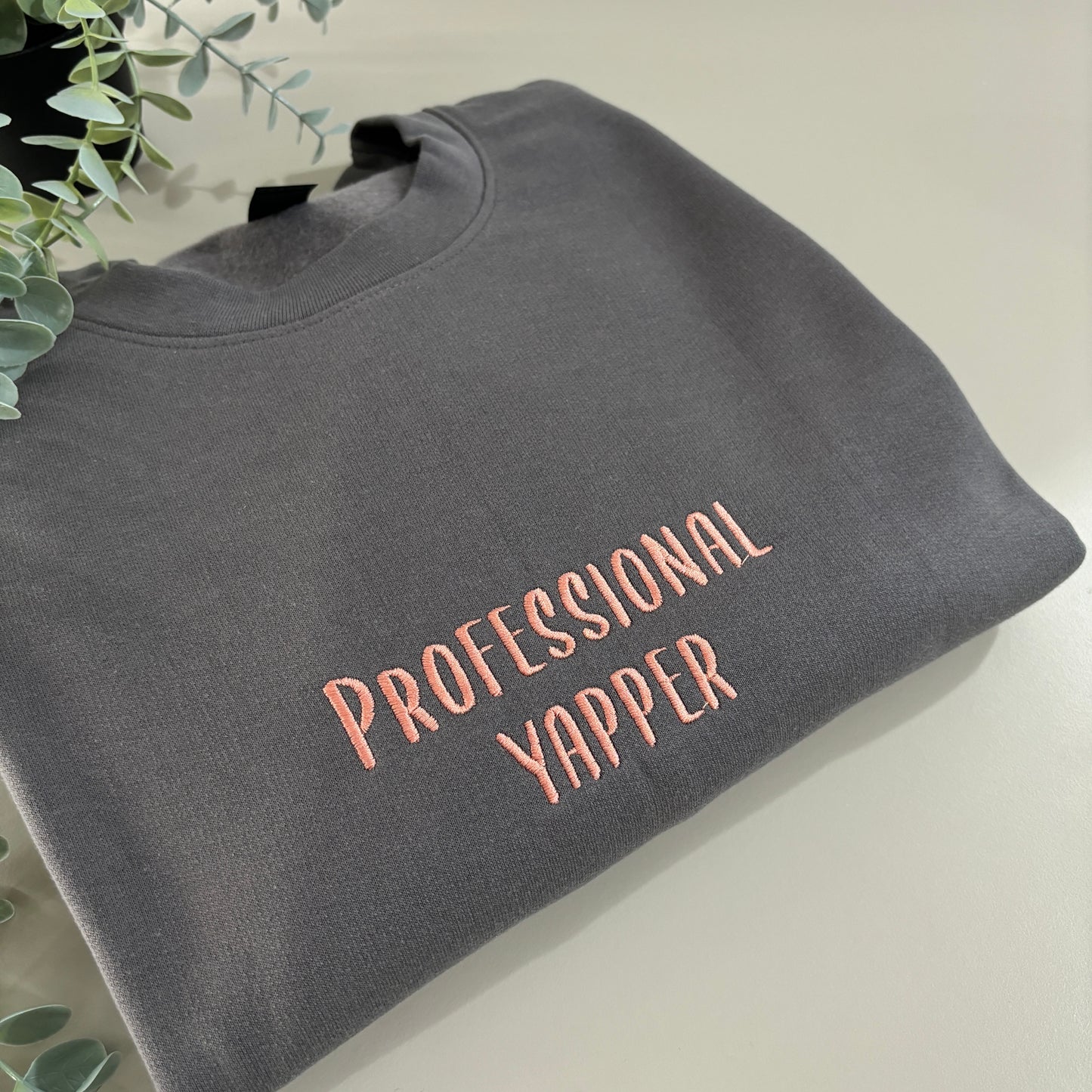 PROFESSIONAL YAPPER EMBROIDERED SWEATSHIRT