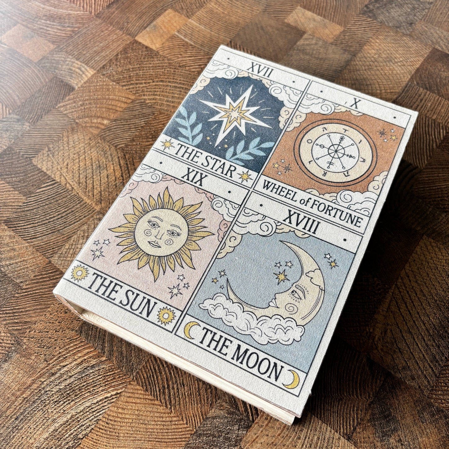 VINTAGE TAROT STYLE BOOKISH STORAGE BOX