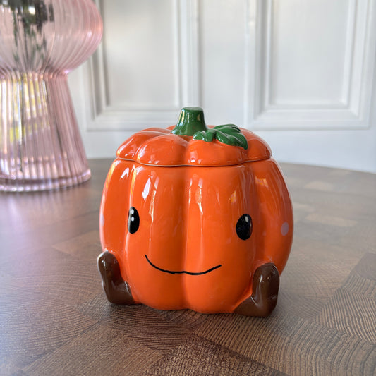 ADORABLE PUMPKIN WAX WARMER/ OIL BURNER