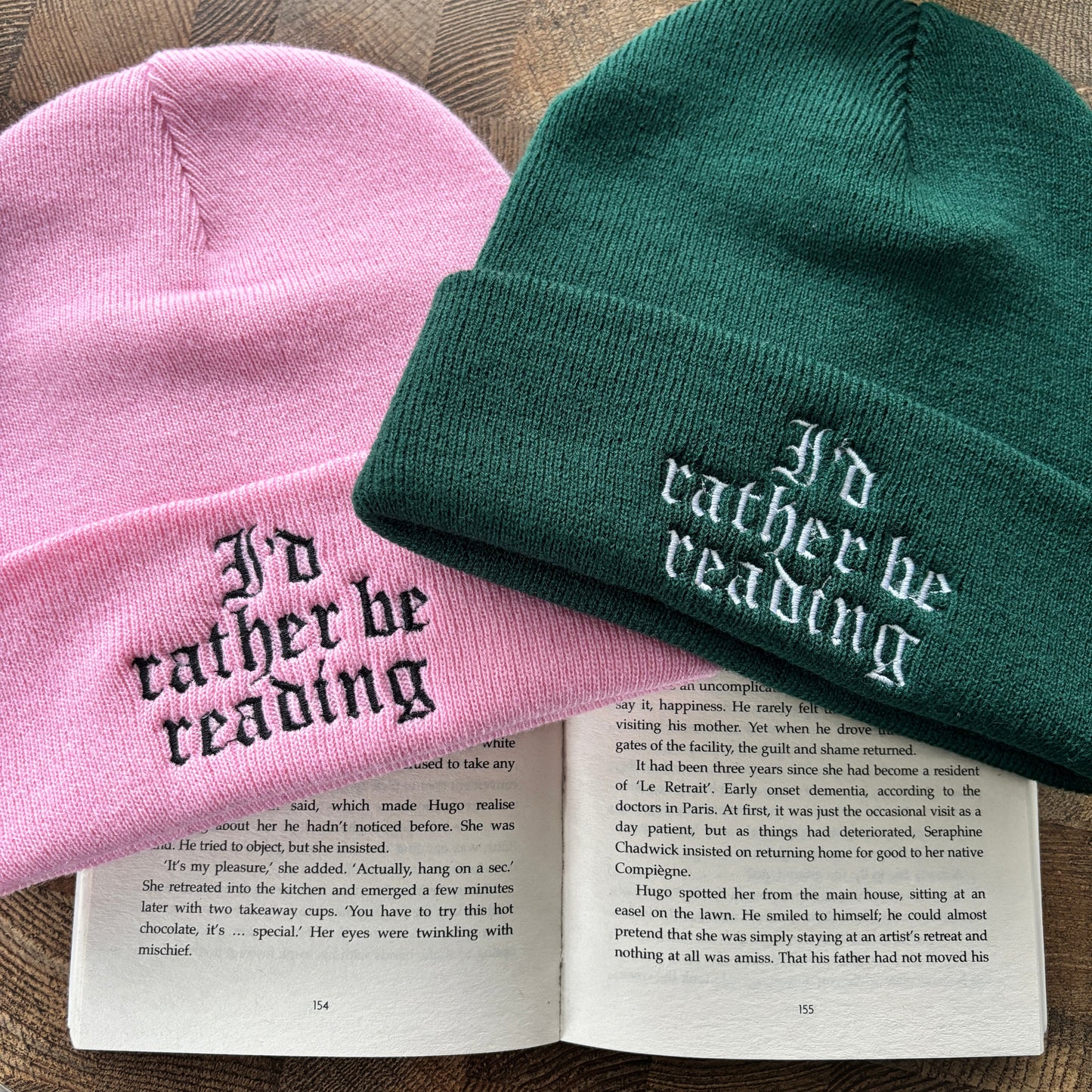 SUPER CUTE & COSY EMBROIDERED BEANIE
