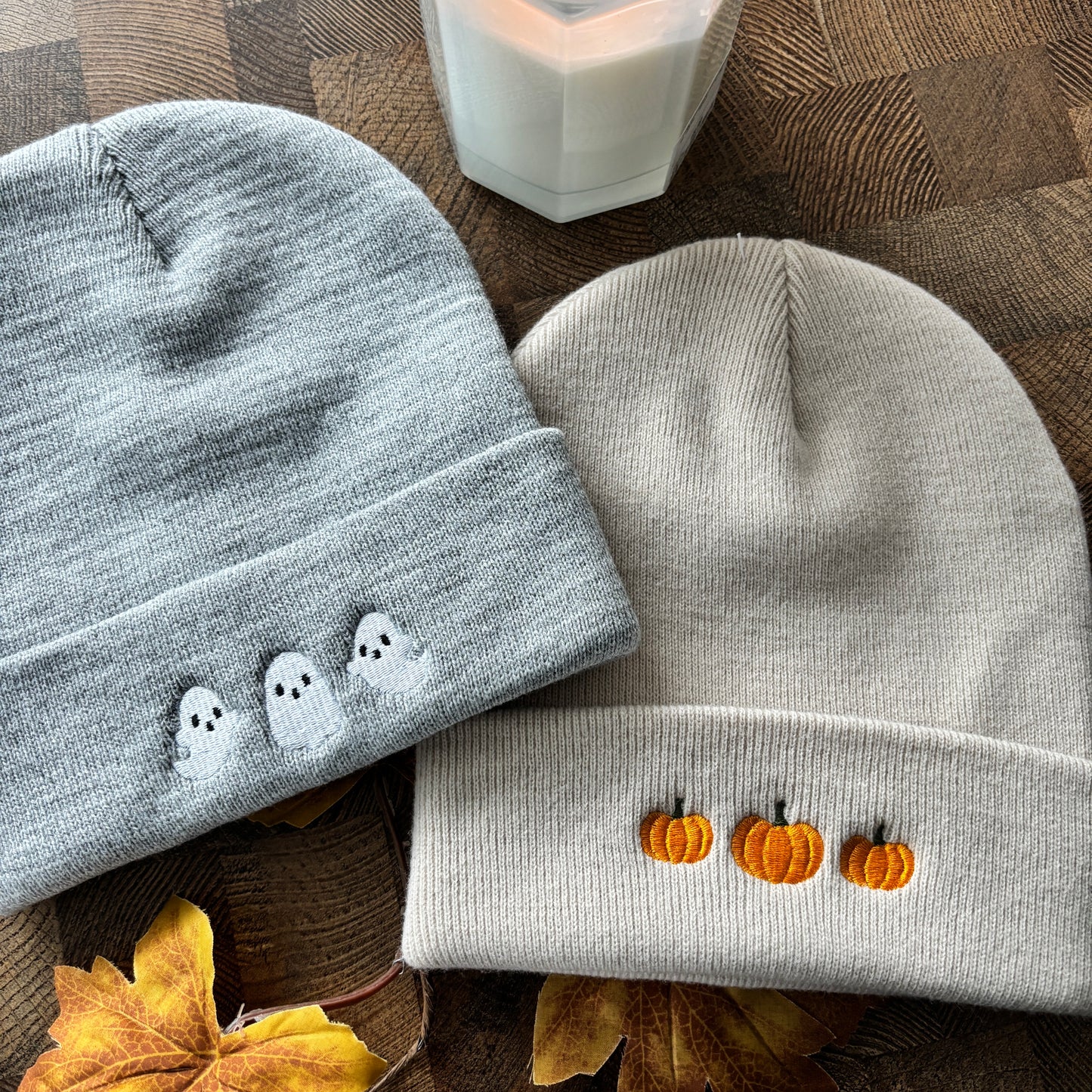 SUPER CUTE & COSY EMBROIDERED BEANIE