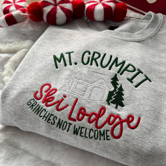 WHOVILLE MT CRUMPIT EMBROIDERED SWEATSHIRT