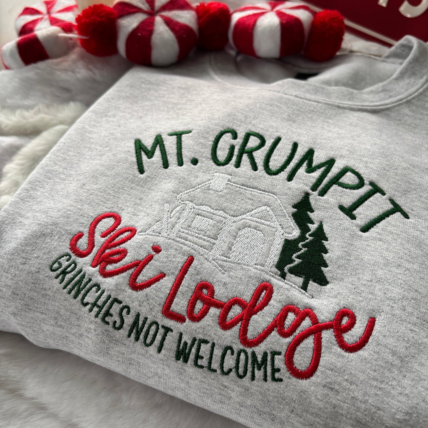 WHOVILLE MT CRUMPIT EMBROIDERED SWEATSHIRT