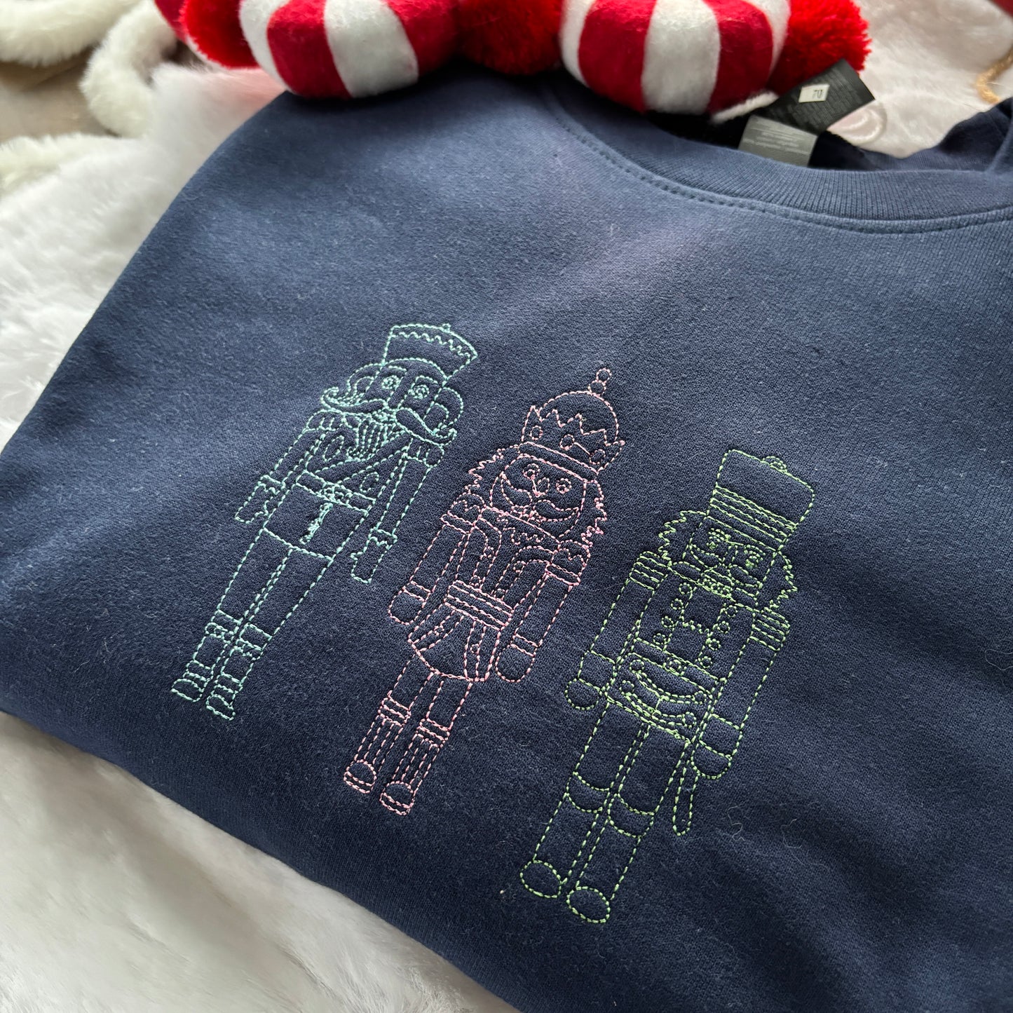 GORGEOUS NUTCRACKER EMBROIDERED SWEATSHIRT