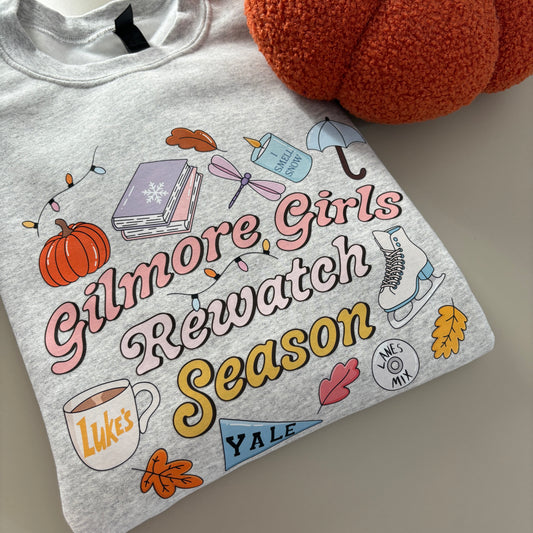 GG REWATCH SEASON PRINTED T-SHIRT/SWEATSHIRT