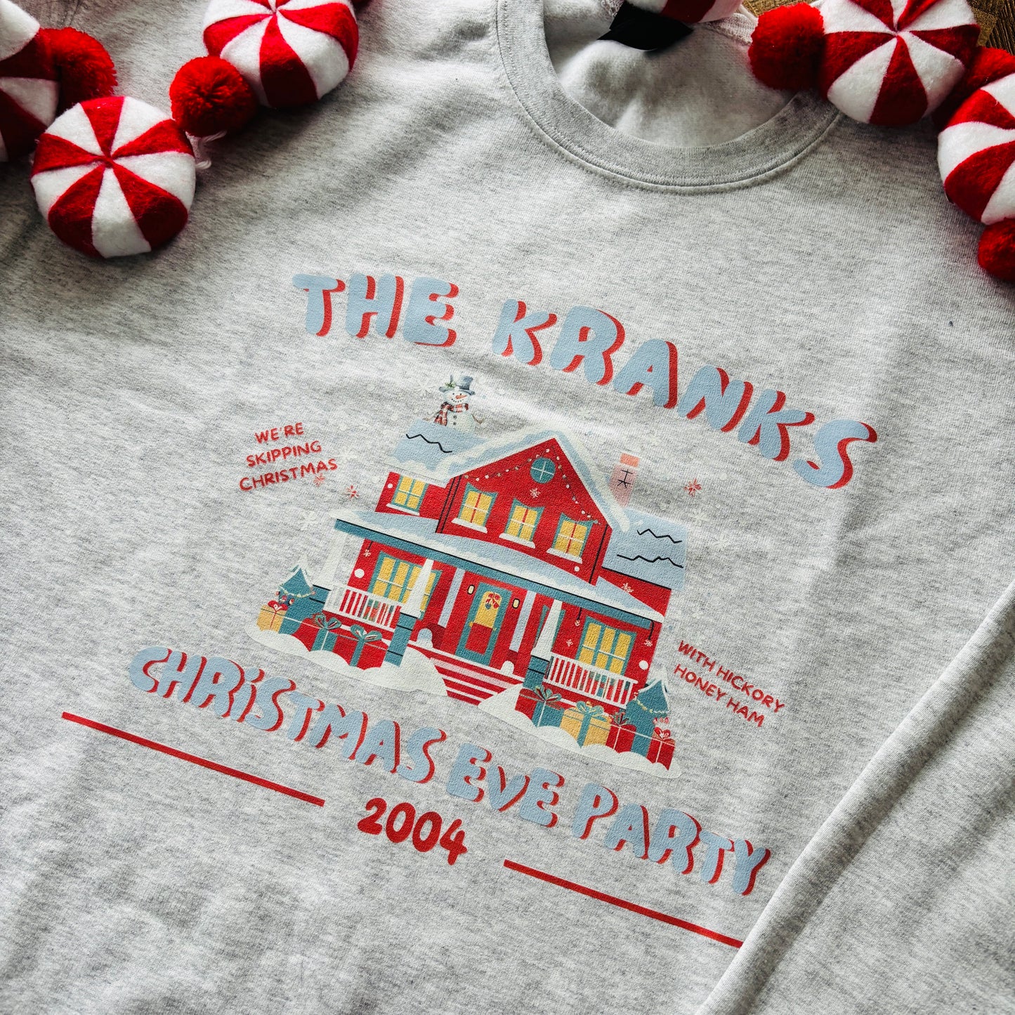 THE KRANKS CHRISTMAS EVE PARTY PRINTED T-SHIRT/ SWEATSHIRT