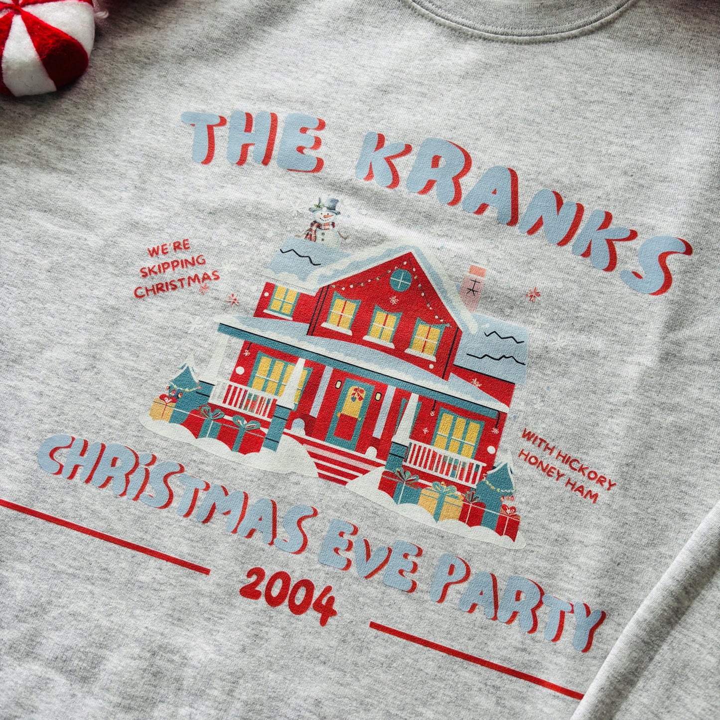 THE KRANKS CHRISTMAS EVE PARTY PRINTED T-SHIRT/ SWEATSHIRT