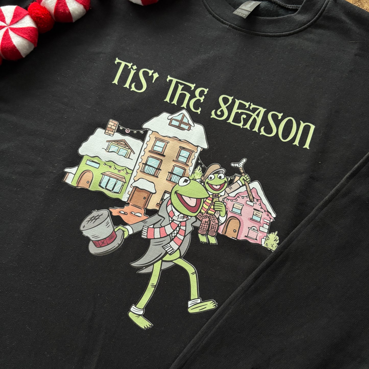 TIS THE SEASON! TINY TIM PRINTED T-SHIRT/ SWEATSHIRT