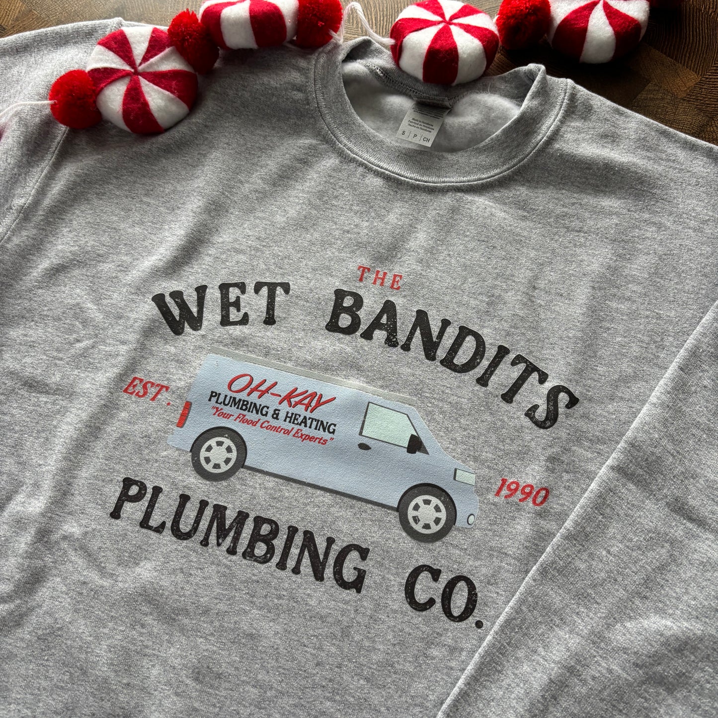 HOME ALONE WET BANDITS PRINTED T-SHIRT/ SWEATSHIRT