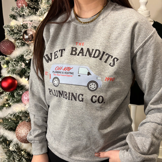 HOME ALONE WET BANDITS PRINTED T-SHIRT/ SWEATSHIRT
