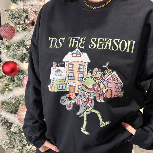 TIS THE SEASON! TINY TIM PRINTED T-SHIRT/ SWEATSHIRT