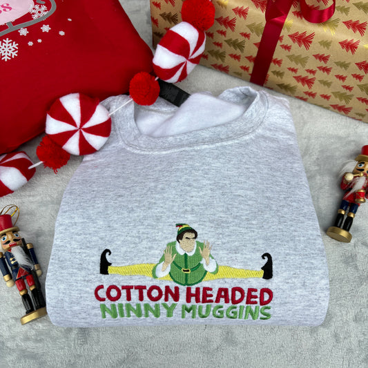 ELF NINNYMUGGINS EMBROIDERED SWEATSHIRT