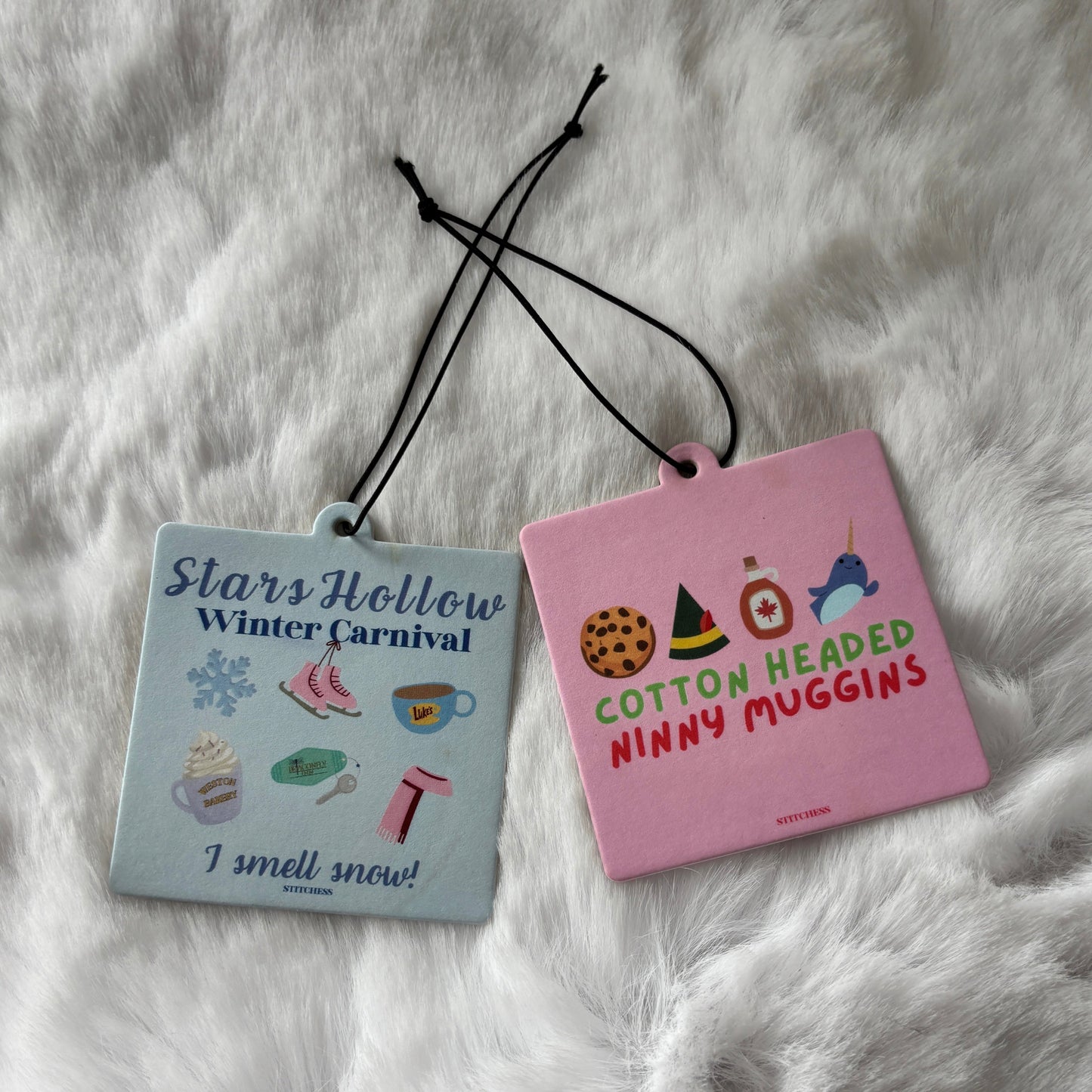 CHRISTMAS STITCHESS EXCLUSIVE CAR AIRFRESHENERS