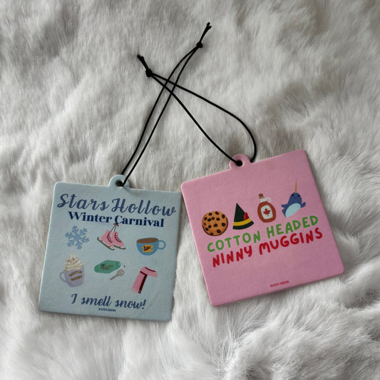 CHRISTMAS STITCHESS EXCLUSIVE CAR AIRFRESHENERS