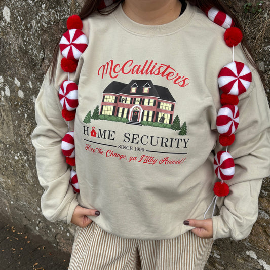 MCALLISTERS SECURITY PRINTED T-SHIRT/ SWEATSHIRT