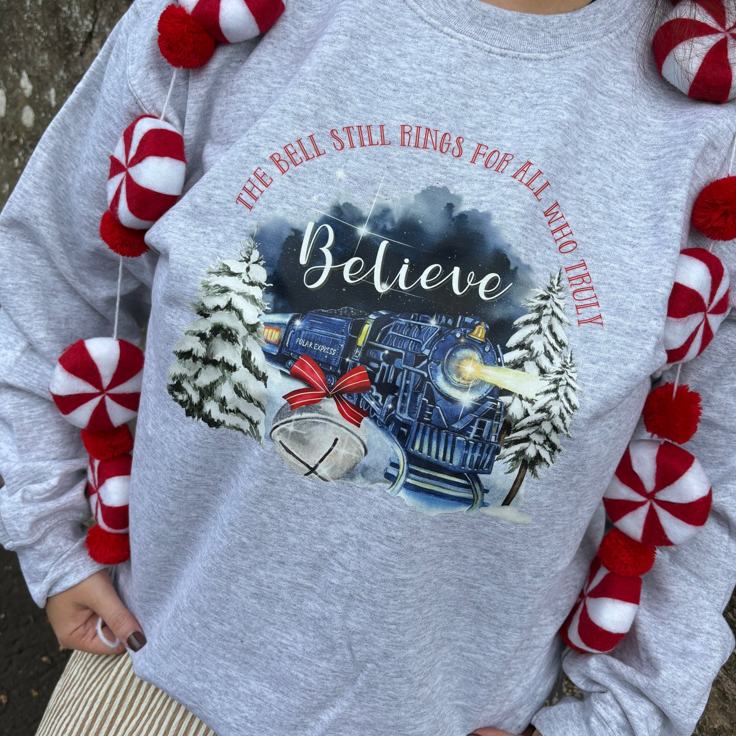 POLAR EXPRESS PRINTED T-SHIRT/ SWEATSHIRT