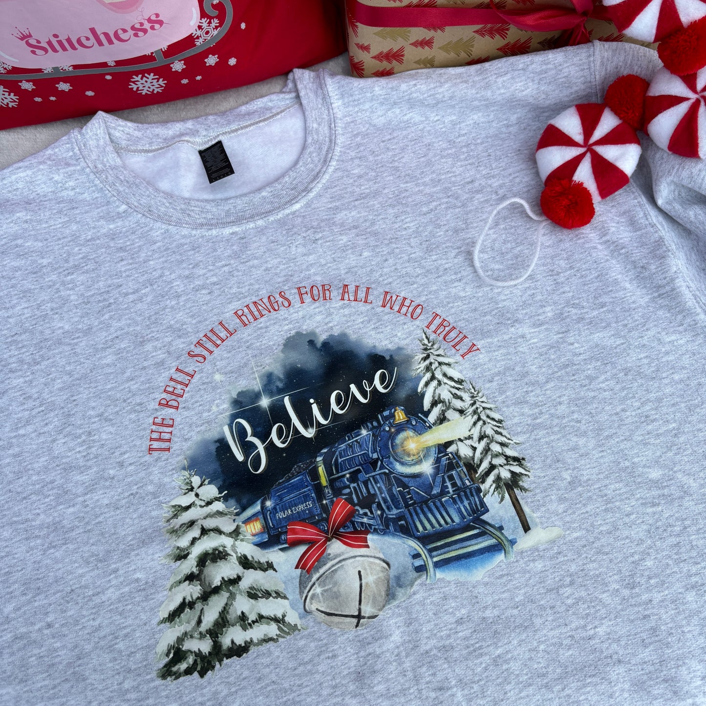 POLAR EXPRESS PRINTED T-SHIRT/ SWEATSHIRT