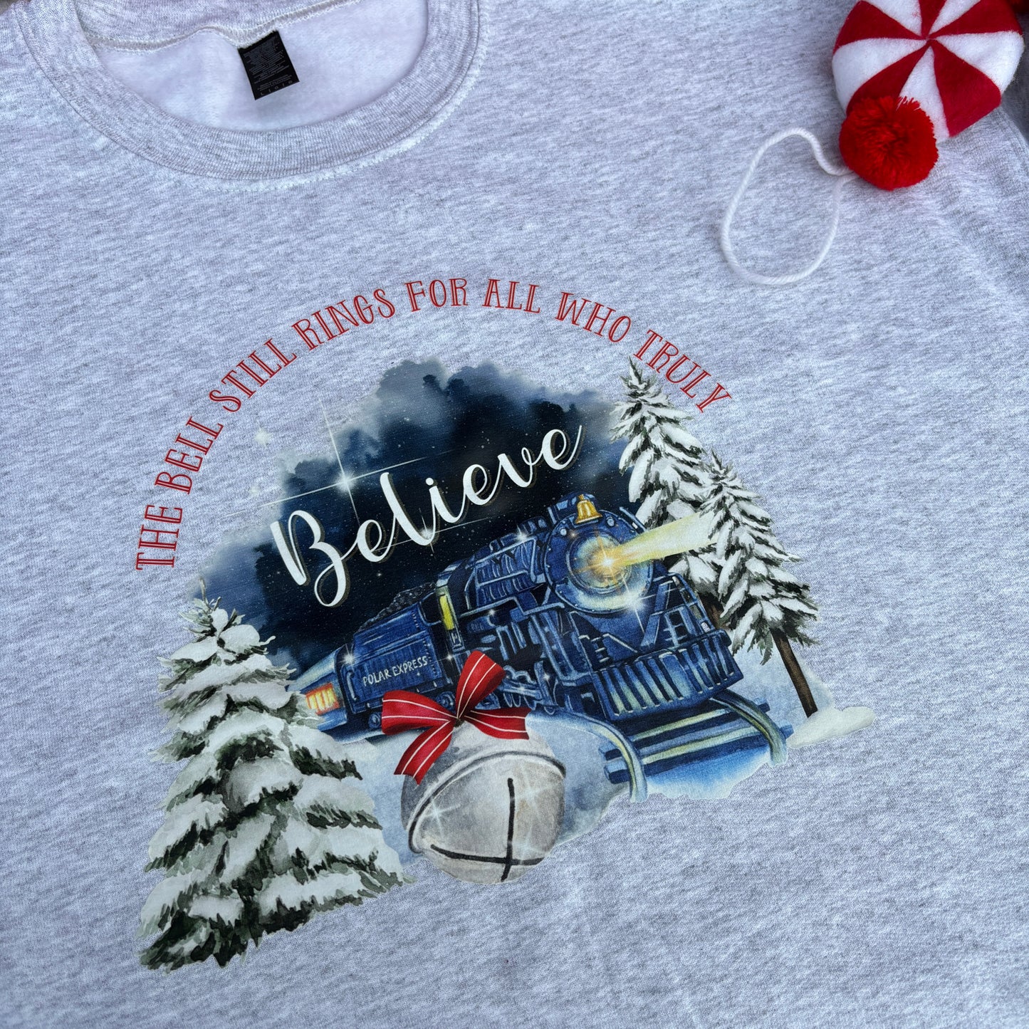 POLAR EXPRESS PRINTED T-SHIRT/ SWEATSHIRT