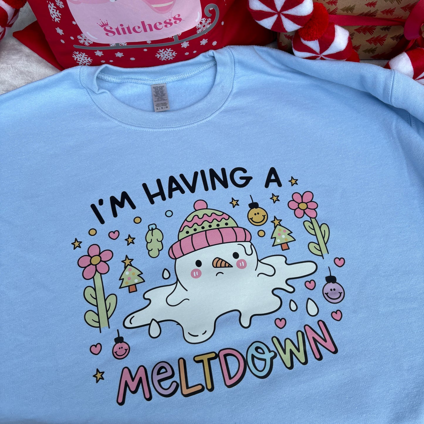 HAVING A MELTDOWN PRINTED T-SHIRT/ SWEATSHIRT