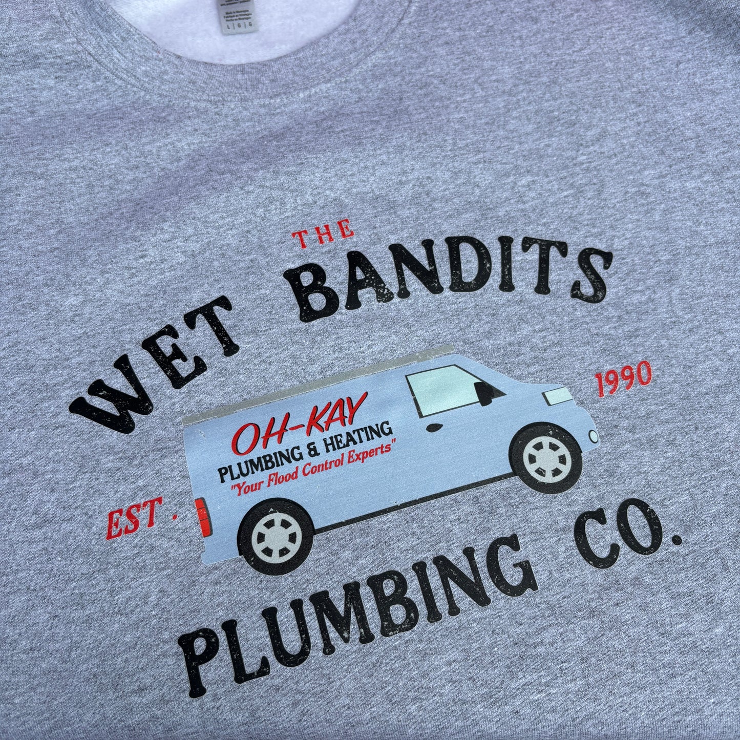 WET BANDITS PRINTED T-SHIRT/ SWEATSHIRT