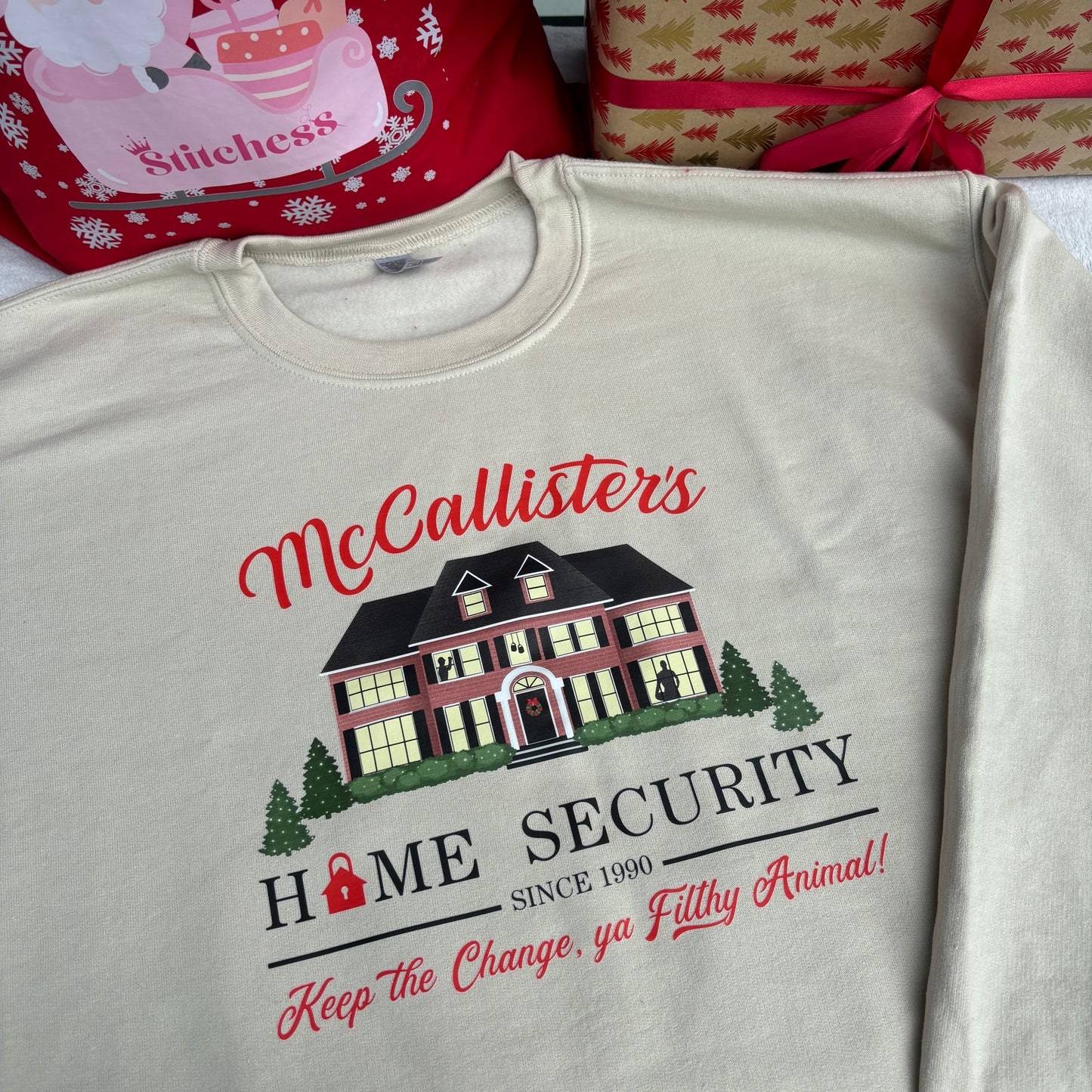 MCALLISTERS SECURITY PRINTED T-SHIRT/ SWEATSHIRT