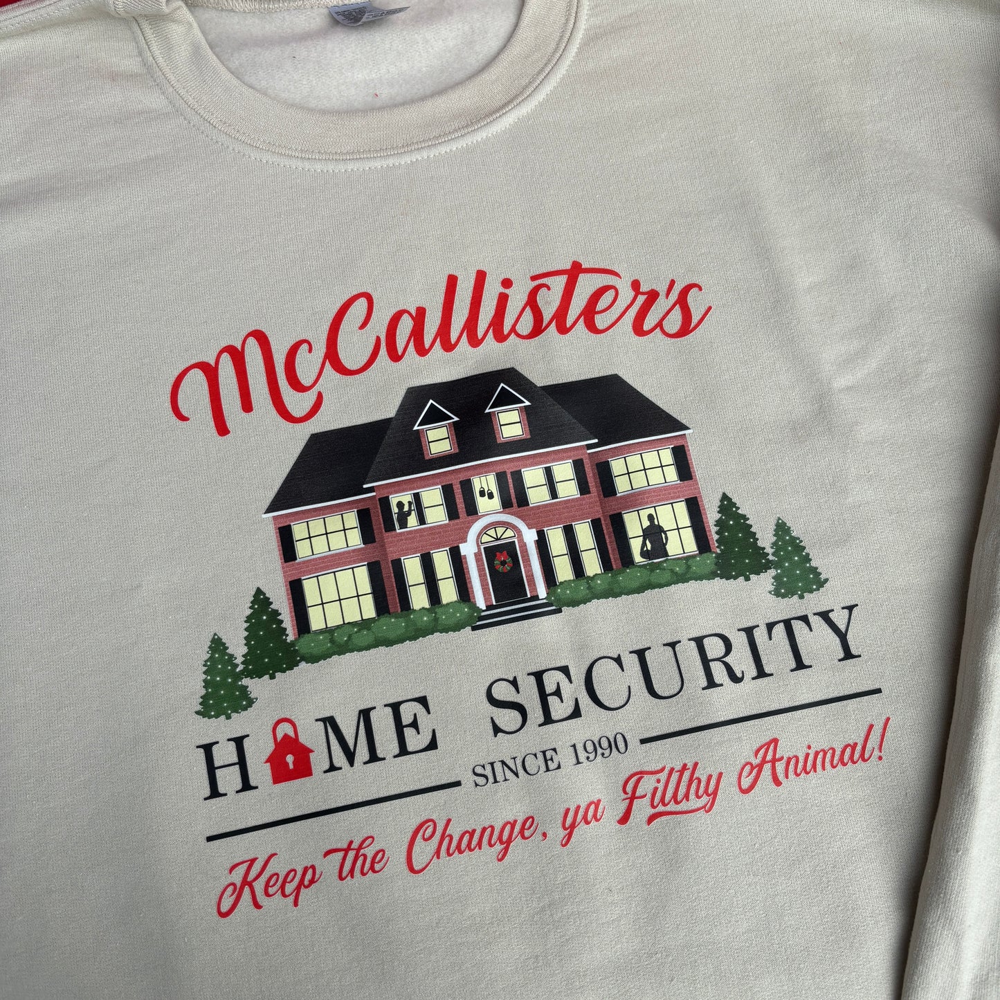 MCALLISTERS SECURITY PRINTED T-SHIRT/ SWEATSHIRT