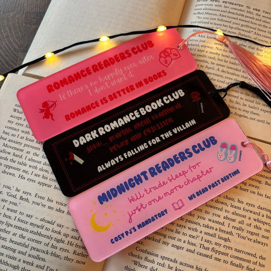 STITCHESS EXCLUSIVE PREMIUM ACRYLIC BOOKMARKS 💓