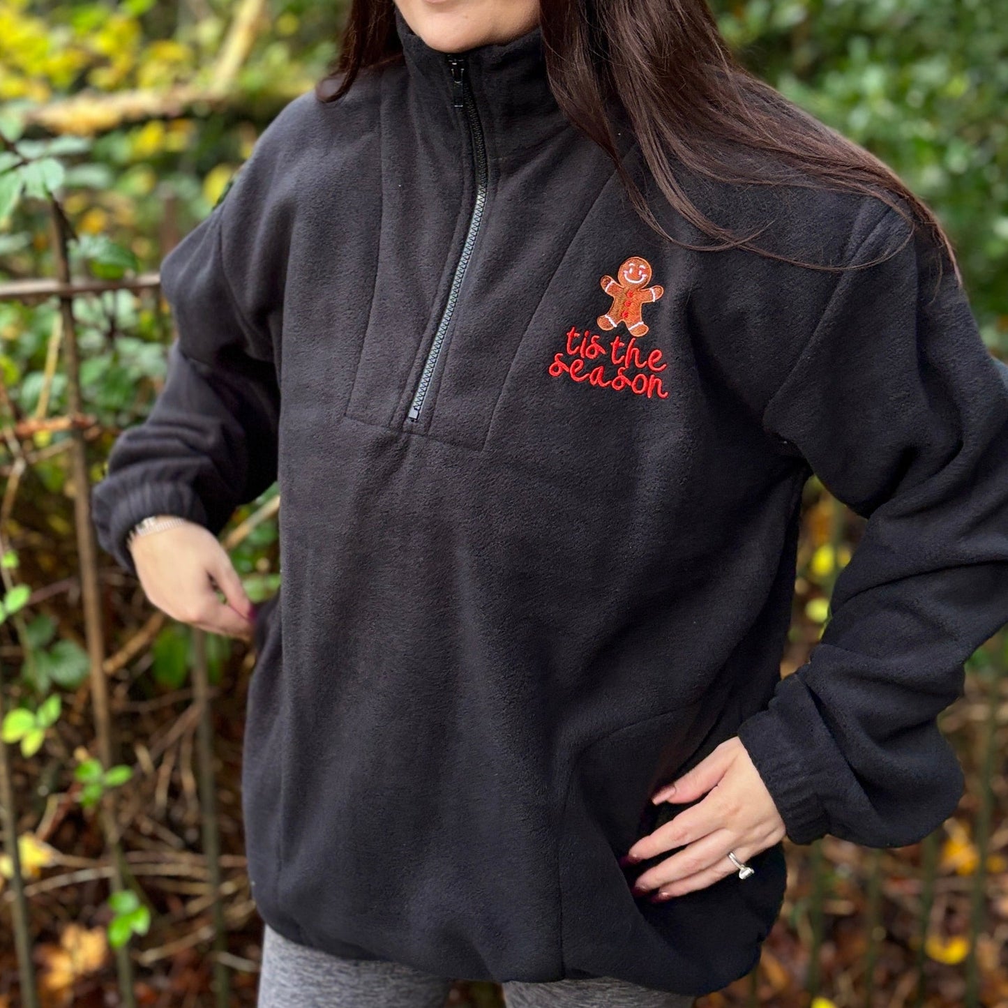 SUPER COSY CHRISTMAS EMBROIDERED FLEECE 🎅