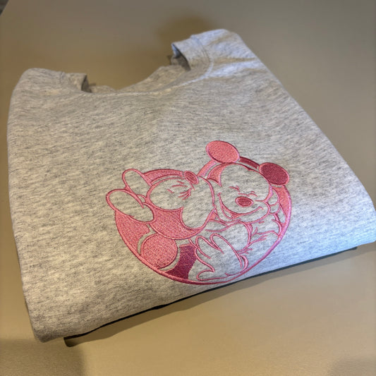 LARGE ASH SWEETHEARTS EMBROIDERED SWEATSHIRT *SAMPLE*