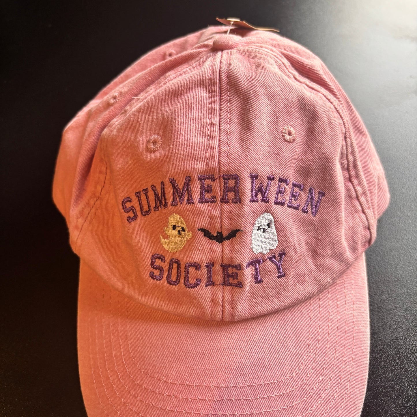 SUMMERWEEN PINK EMBROIDERED CAP *SECONDS*
