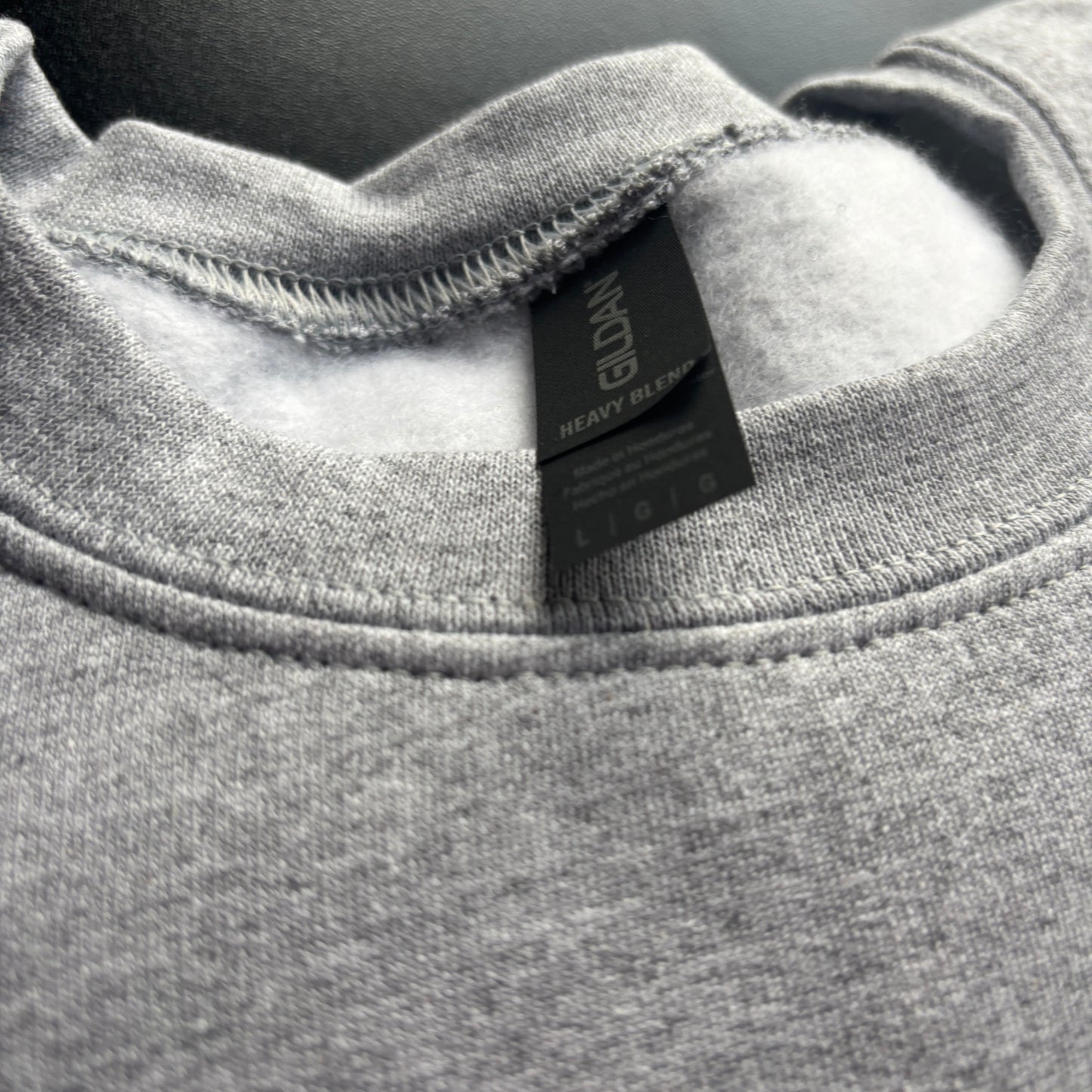 LARGE MARL I'M BOOKED SWEATSHIRT *SAMPLE*