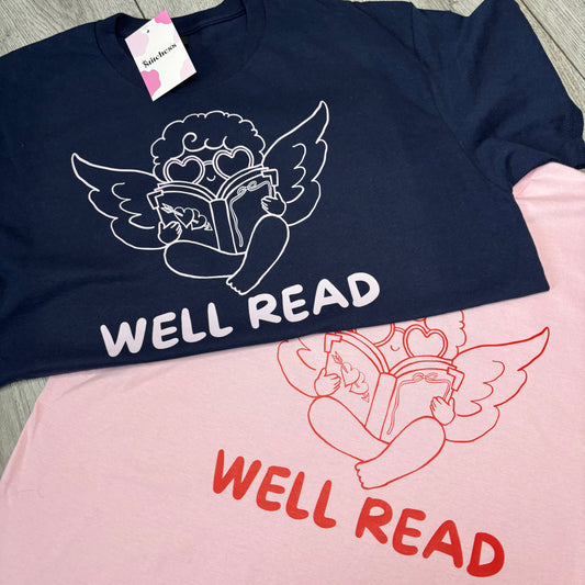 WELL READ PRINTED T-SHIRT/SWEATSHIRT