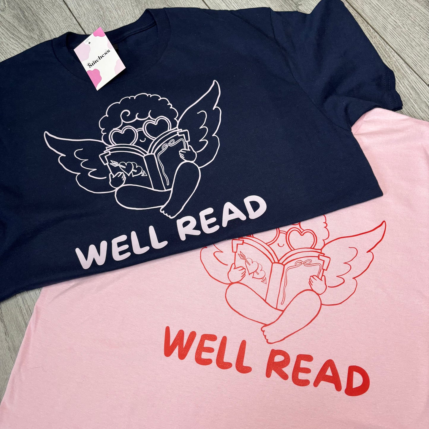 WELL READ PRINTED T-SHIRT/SWEATSHIRT