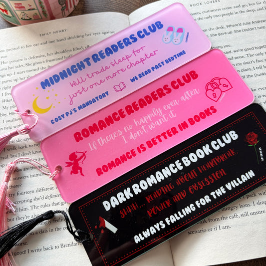 STITCHESS EXCLUSIVE ACRYLIC TASSEL BOOKMARK